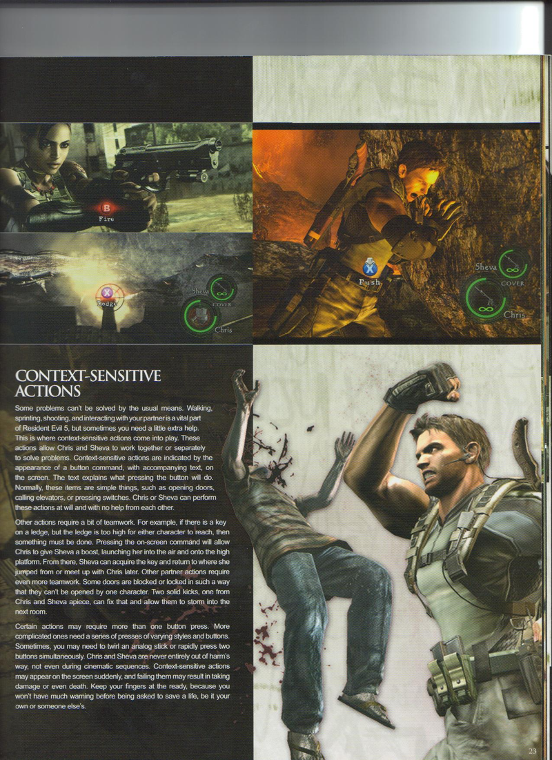 Illustration for article titled Resident Evil 5 Declassified Packed With RE Background, Details